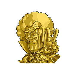 Mr.-Satan-Statue (Gold)