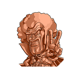 Mr.-Satan-Statue (Bronze)