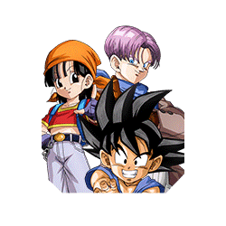 Son-Goku (GT) & Pan (GT) & Trunks (GT)
