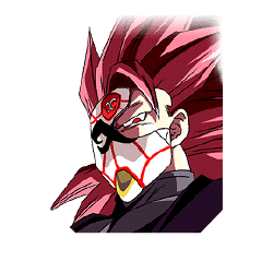 Saiyajin mit scharlachroter Maske (Super-Saiyajin Rosé 3)