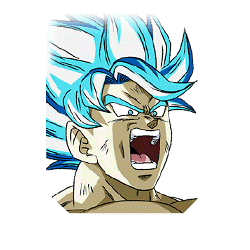 Super-Saiyajin Blue Son-Goku (Energie des Universumsbaums)