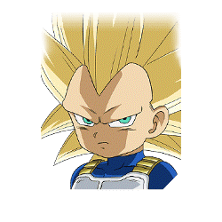 Super-Saiyajin 3 Vegeta (Mini) (DAIMA)