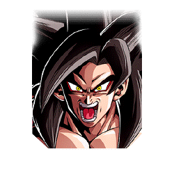 Die stärkste Evolution der Kraft
Volle-Kraft-Super-Saiyajin 4 Son-Goku