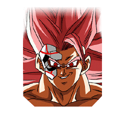 Entwickelte Unsterblichkeit
Saiyajin mit scharlachroter Maske (Super-Saiyajin Rosé Volle Kraft)