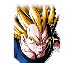 Unbesiegbarer Blitz
Super-Saiyajin Vegeta (Engel) + Super-Saiyajin Son-Goku