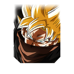 Der Schwarze Kämpfer (Super-Saiyajin, 
verstärkt durch die Dunklen Dragonballs)