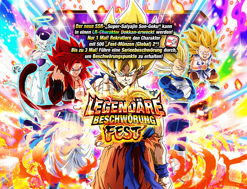 Legendäre-Beschwörung-Fest [Super-Saiyajin Son-Goku]