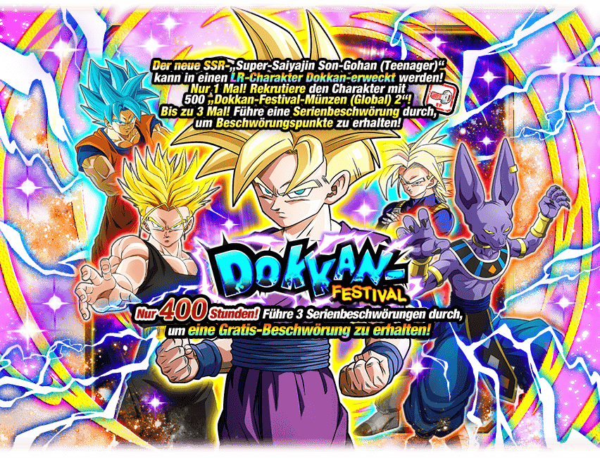 Dokkan-Festival [Super-Saiyajin Son-Gohan (Teenager)]