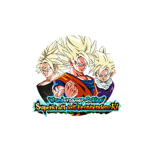 Super-Saiyajin Son-Goku & Super-Saiyajin Son-Gohan (Teenager) & Super-Saiyajin Trunks (Erwachsen)