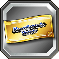„Kampflegende Vegeta“-Beschwörungsticket