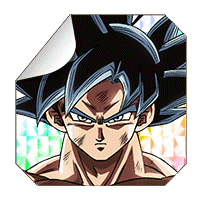 Spezialaufkleber: [Neuer Instinkt des Erwachten] Son-Goku (Ultra-Instinkt: Omen)