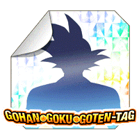 Spezialaufkleber: Gohan-Goku-Goten-Tag 2025