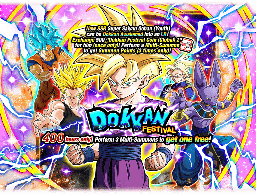 Dokkan Festival [Super Saiyan Gohan (Youth)]