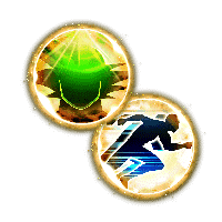 Skill Orb Evasion + Lv. 1, Recovery Boost + Lv. 3