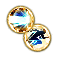Skill Orb Evasion + Lv. 1, Super Attack Boost + Lv. 3