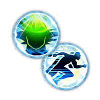 Skill Orb Evasion + Lv. 2, Recovery Boost + Lv. 3
