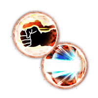 Skill Orb Combo Attack + Lv. 1, Super Attack Boost + Lv. 2