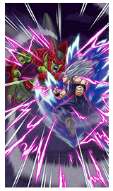 Scorching Onslaught! Transcendent Dokkan Campaign Title Screen