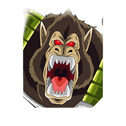 第一線での戦闘
バーダック(大猿)