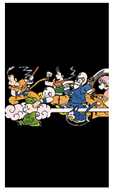 ドラゴンボール40周年記念CP コミックス背表紙壁紙